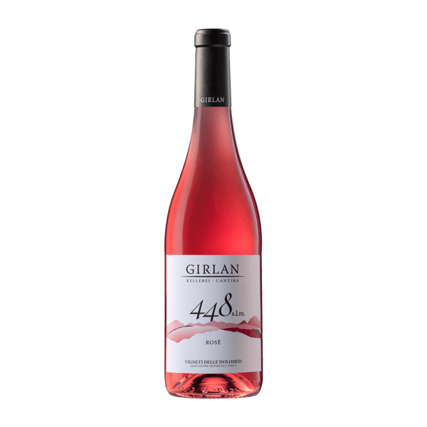 448 s.l.m. Rosé, Girlan • Roséwein aus Trentino-Südtirol • Lagrein, Pinot Nero & Vernatsch