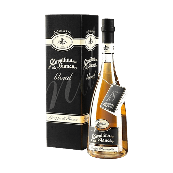 Grappa Stravecchio Cavallina Bianca von Zanin