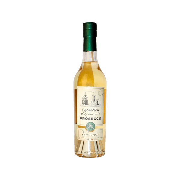 Grappa Prosecco Barrique, Zanin • Grappa aus weißen Prosecco-Trauben • Italienische Spirituosen