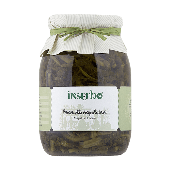 Friarielli Napoletani in öl, Inserbo