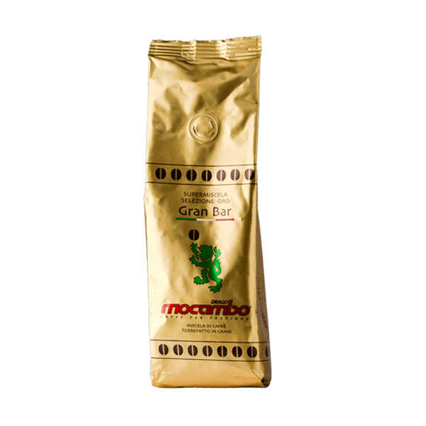 Der Espresso Gran Bar von Mocambo ist ein fantastischer Blend aus Arabica und Robusta.
