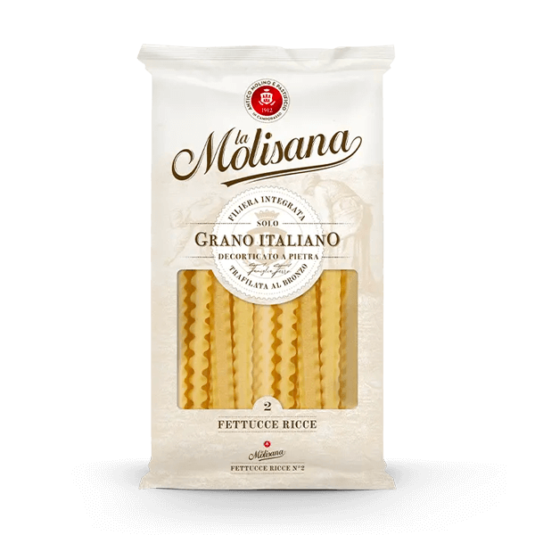 Fettucce Ricce N°2, La Molisana • Hartweizennudeln Pasta • Italienische Feinkost