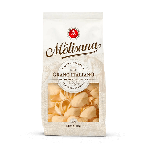 Lumaconi N°307, La Molisana • Hartweizennudeln Pasta • Italienische Feinkost