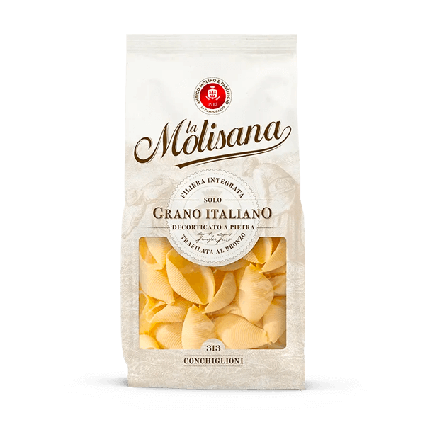 Conchiglioni N°313, La Molisana • Hartweizennudeln Pasta • Italienische Feinkost