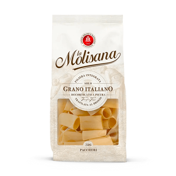Paccheri N°316, La Molisana • Hartweizennudeln Pasta • Italienische Feinkost
