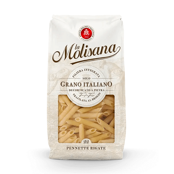 Pennette Rigate N°22, La Molisana • Hartweizennudeln Pasta • Italienische Feinkost