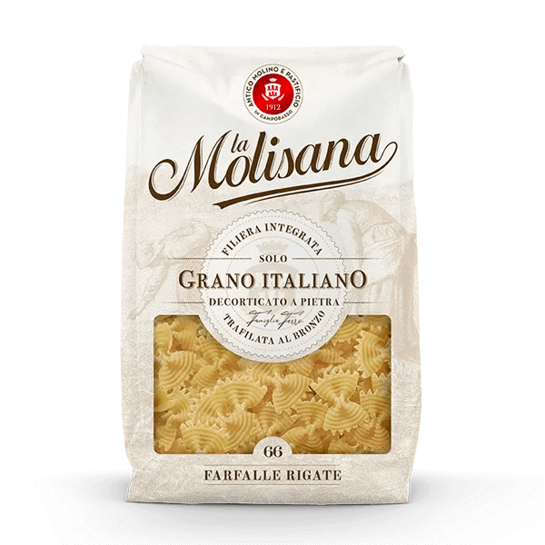 Farfalle Rigate N°66, La Molisana • Hartweizennudeln Pasta • Italienische Feinkost