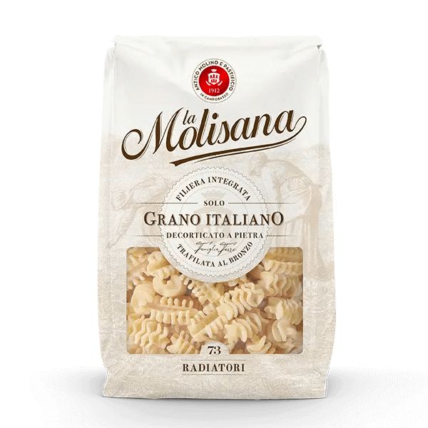 Radiatori N°73, La Molisana • Hartweizennudeln Pasta • Italienische Feinkost