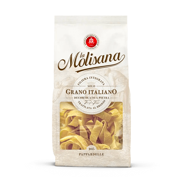 Pappardelle N°105, La Molisana • Hartweizennudeln Pasta • Italienische Feinkost