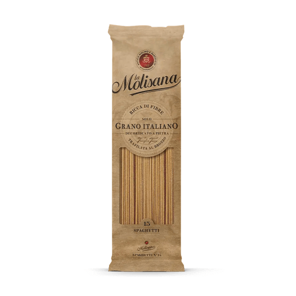 Spaghetto Quadrato Integrale Vollkorn N°1, La Molisana • Vollkornnnudeln Pasta • Italienische Feinkost