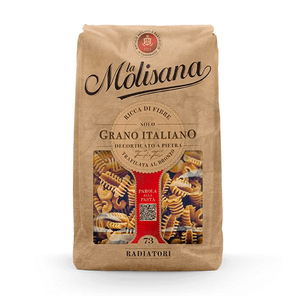 Radiatori Integrali Vollkorn N°73, La Molisana • Vollkornnudeln Pasta • Italienische Feinkost