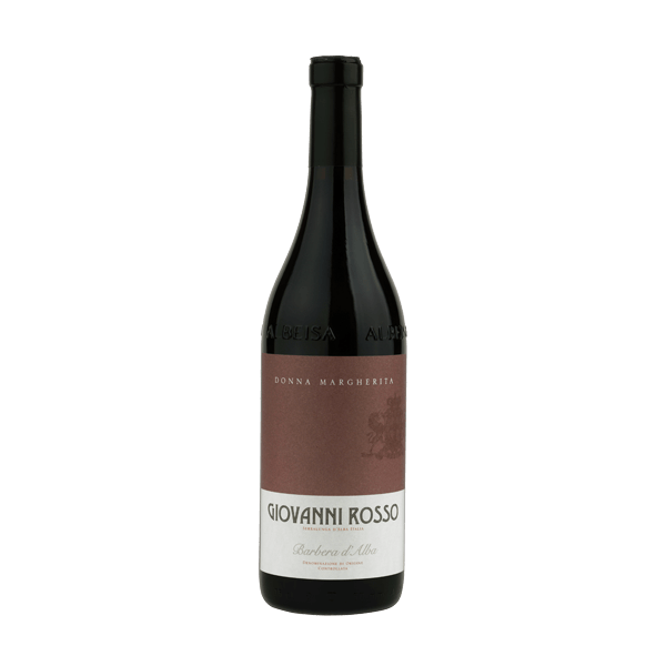 Donna Margherita Barbera d'Alba, Giovanni Rosso • Rotwein aus dem Piemont • Barbera