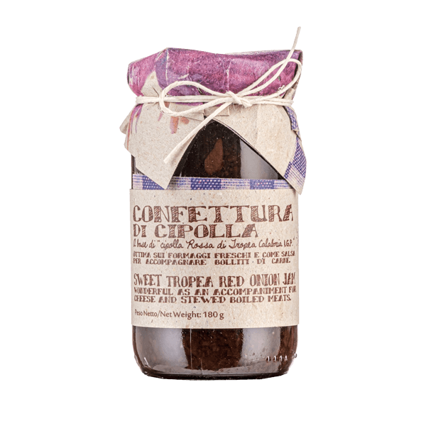 Konfitüre Cipolla Tropea 180g, Artigiani dei Sapori • Kompott aus roten Zwiebeln • Italienische Feinkost