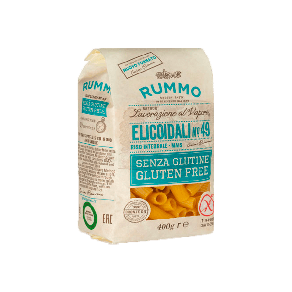Elicoidali Glutenfrei, Rummo • Nudeln aus Mais und Reis • Italienische Feinkost ohne Gluten