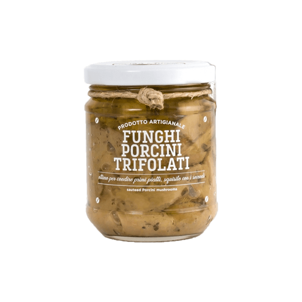 Sautierte Steinpilze 180g, Borgolab • Porcini-Pilze aus der Region Emilia-Romagna • Italienische Feinkost