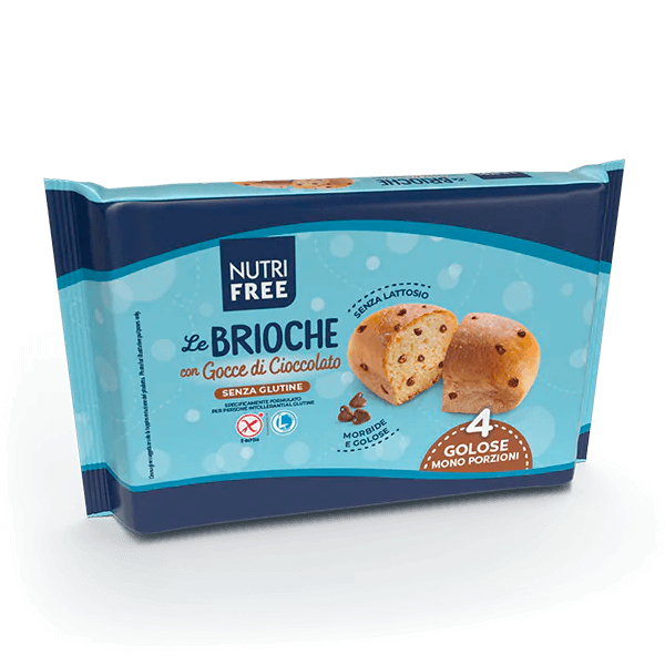 Brioche Gocce Schoko 200g, Nutrifree