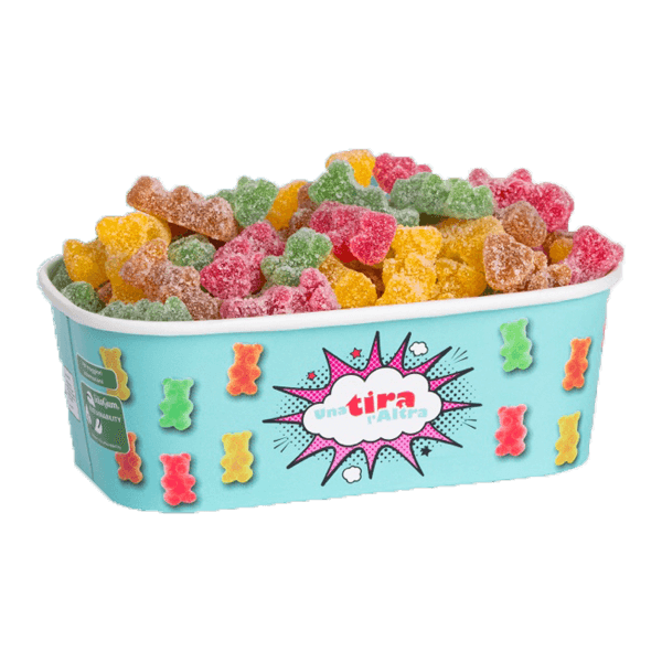 Gummibärchen Frizzanti Mix 450 g Box Silagum. Hier kannst du den Gummibärchen Frizzanti Mix 450 g Box Silagum online kaufen.