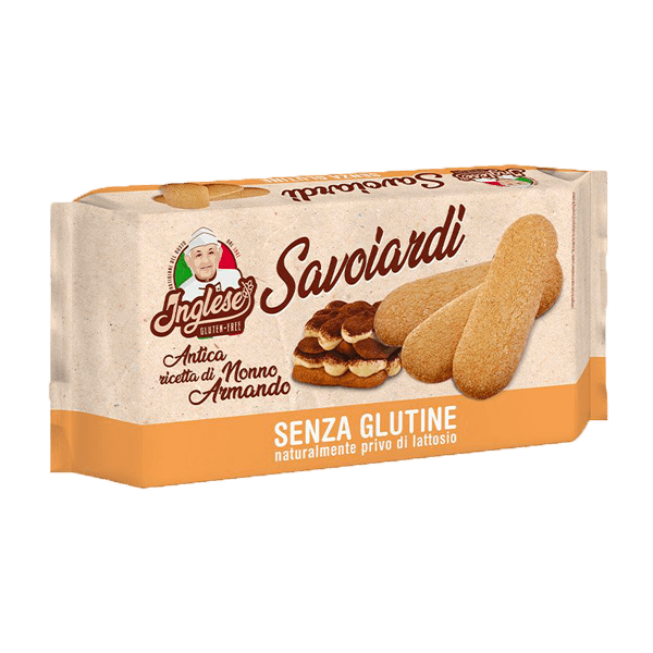 Savoiardi Glutenfrei Nonno Armando 180g, Inglese • Löffelbiskuit ohne Gluten • Süßes aus Italien