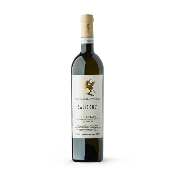 Salidoro Monferrato Bianco DOC, Santa Caterina • Weißwein aus dem Piemont • Chardonnay und Sauvignon Blanc