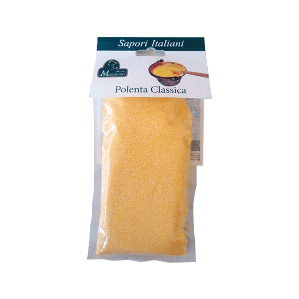 Polenta 250 g classica Marabotto • Gericht aus Maismehl • Italienische Feinkost
