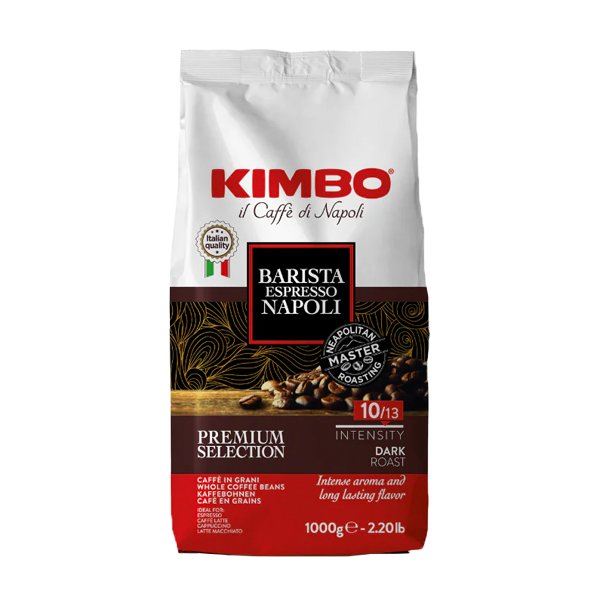 Espresso Napoletano Barista Bohnen 1kg, Kimbo • Kaffee Bohnen • Espresso aus Italien