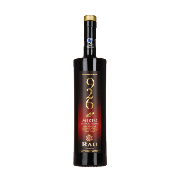 Mirto Rosso Linea 926 30% 0,7l, RAU • Likör aus roter Myrte • Italienische Spirituosen