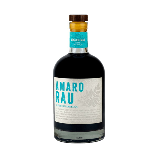 Amaro Rau 28% 0,7l, RAU • Kräuterbitter aus Sardinien • Italienische Spirituosen