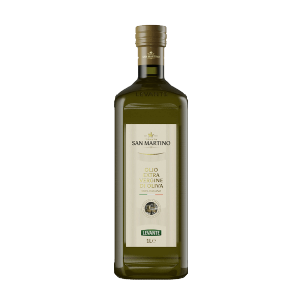 Natives Olivenöl Extra San Martino 1l, Levante • Ungefiltertes Olivenöl aus Apulien • Italienische Feinkost