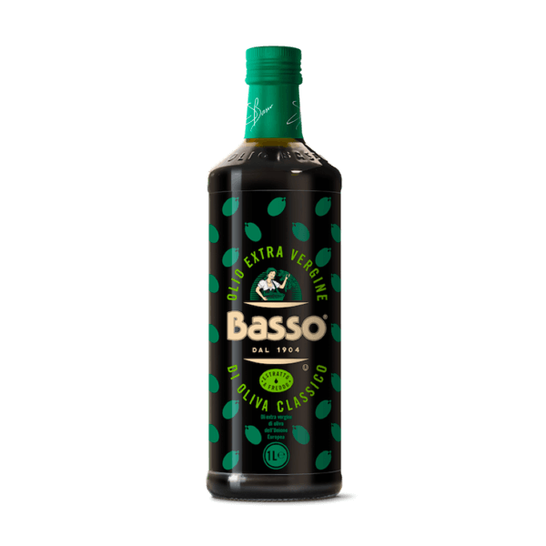 Natives Olivenöl Extra Vergine 1l, Basso • Kaltgepresstes Olivenöl aus Kampanien • Italienische Feinkost