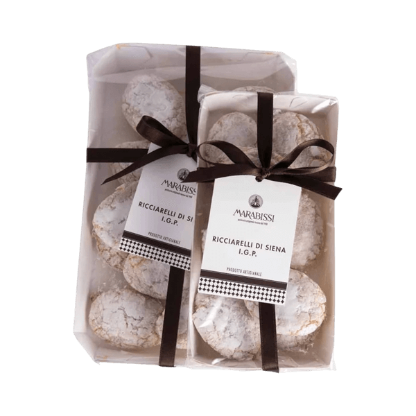 Ricciarelli Kekse di Siena 200g, Marabissi • Toskanische Spezialität • Süßes aus Italien