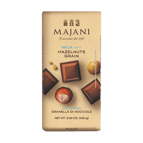 Schokotafel Haselnuss Granella, Majani • Schokolade • Süßes aus Italien