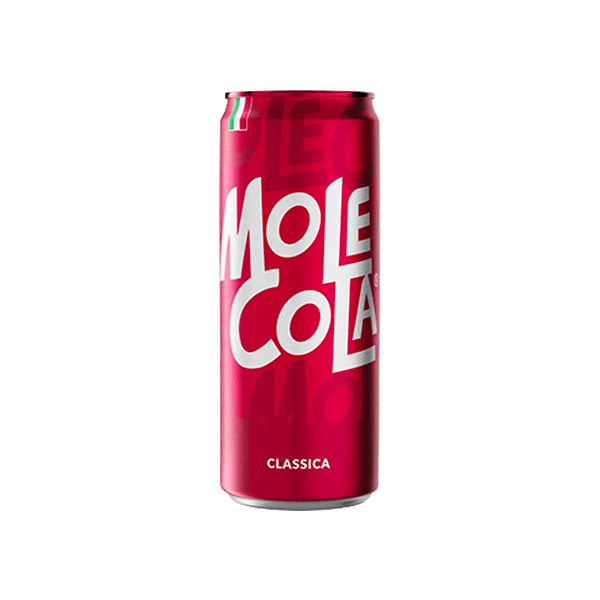 Molecola 0,33l Dose DPG • die italienische Cola • Vegan & Glutenfrei Erfrischungsgetränk